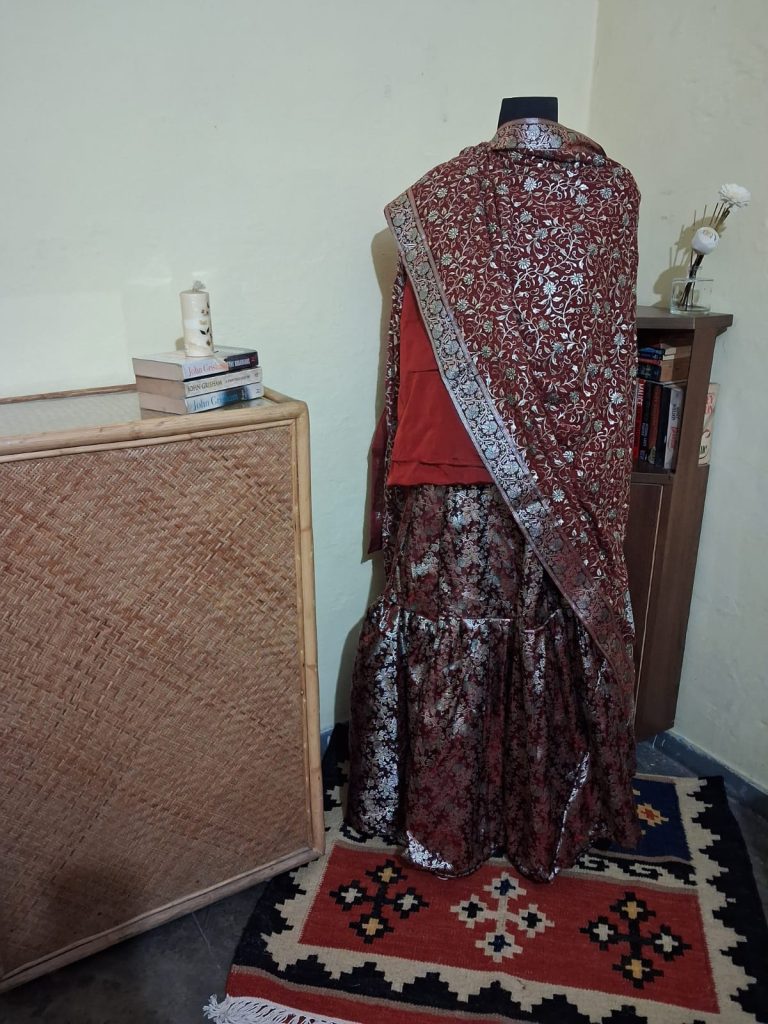 Banaras Kinkhab Gharara